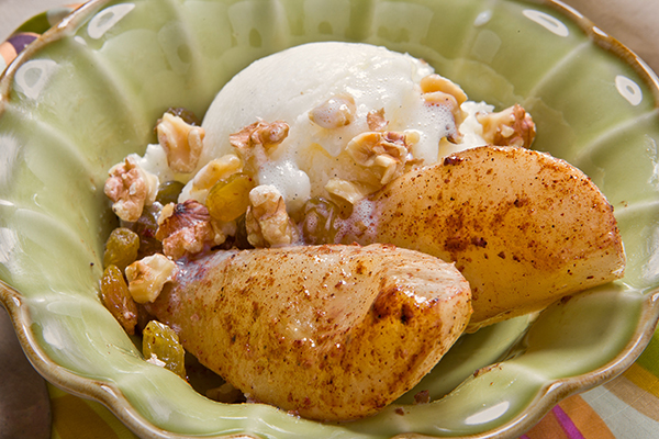 Sauteed Bosc Pears